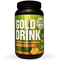 Los mejores  - Goldnutrition Gold Drink 1kg- Naranja Jugosa- Bebida Isotónica